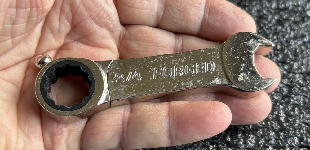 3/4 Forged Wrench Propane Lighter GEI93402 Refillable Vintage